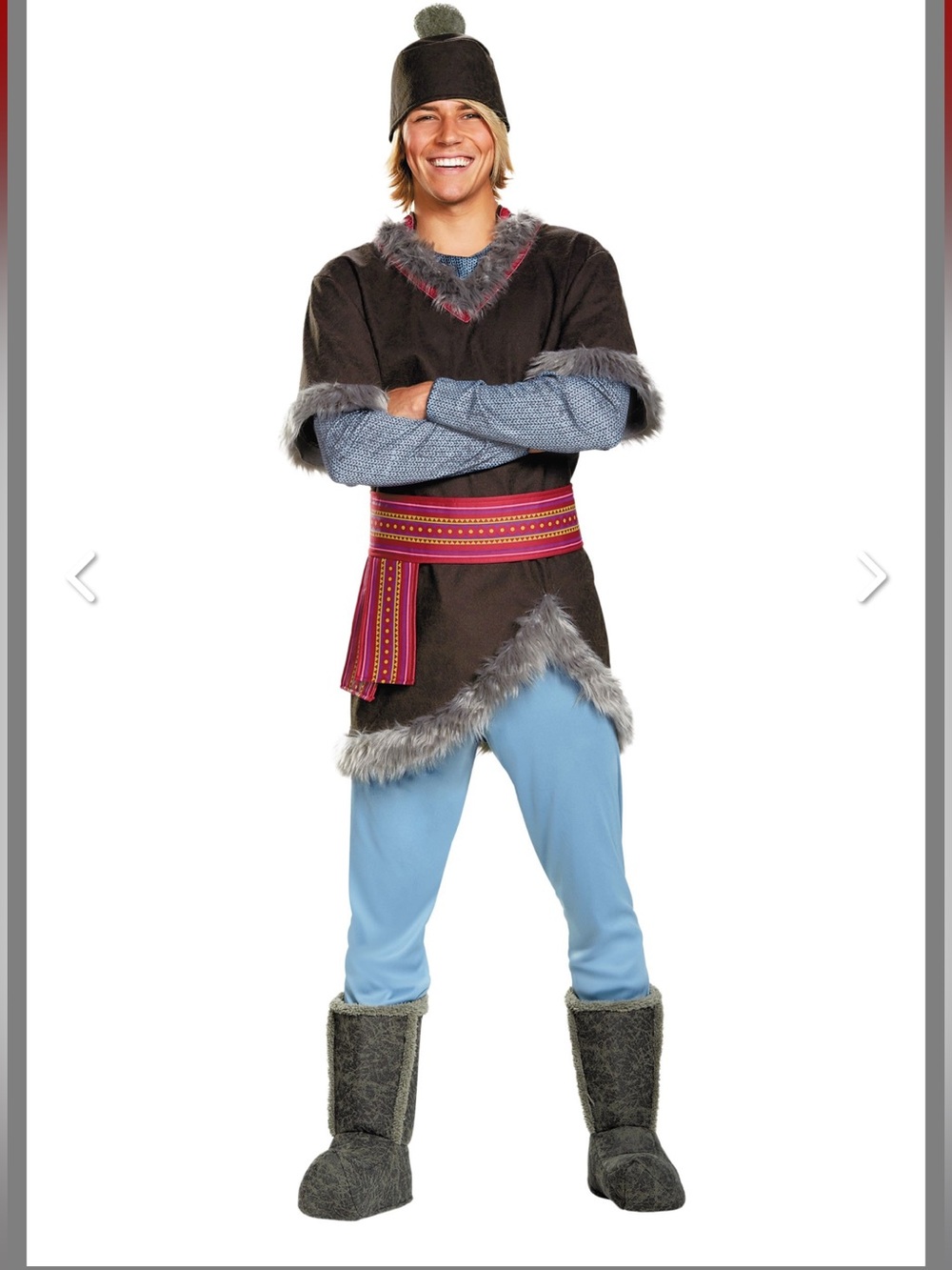 Deluxe Frozen Kristoff Men's Costume
Size M